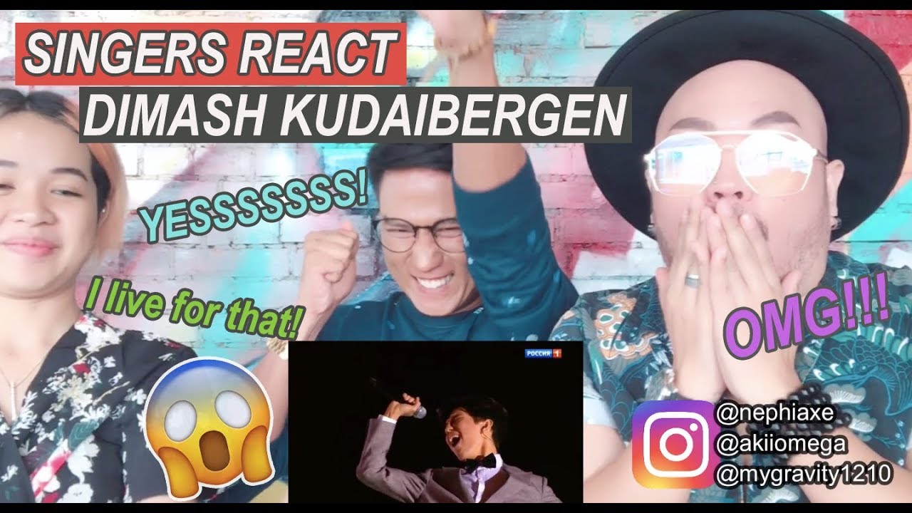 [SINGERS REACT] Димаш  Песня года 2018 Dimash Kudaibergen