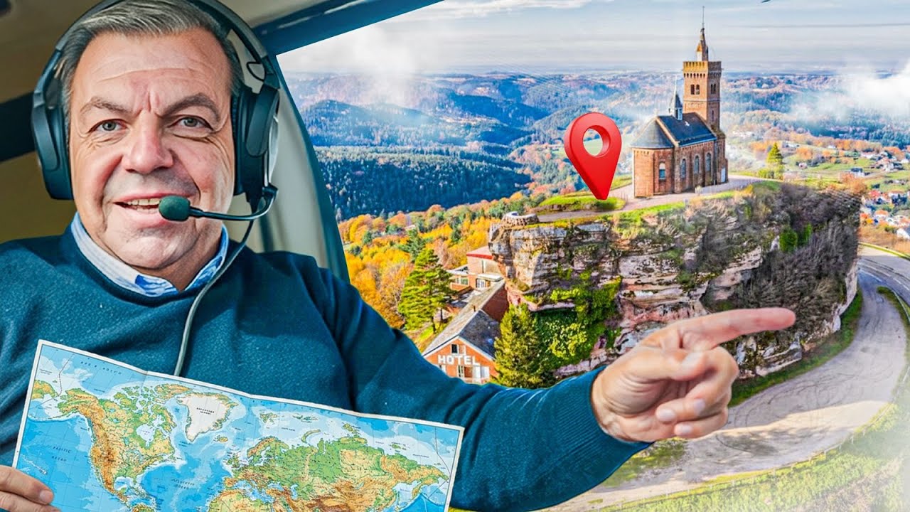 Je survole les + grands châteaux d’Alsace avec mon avion