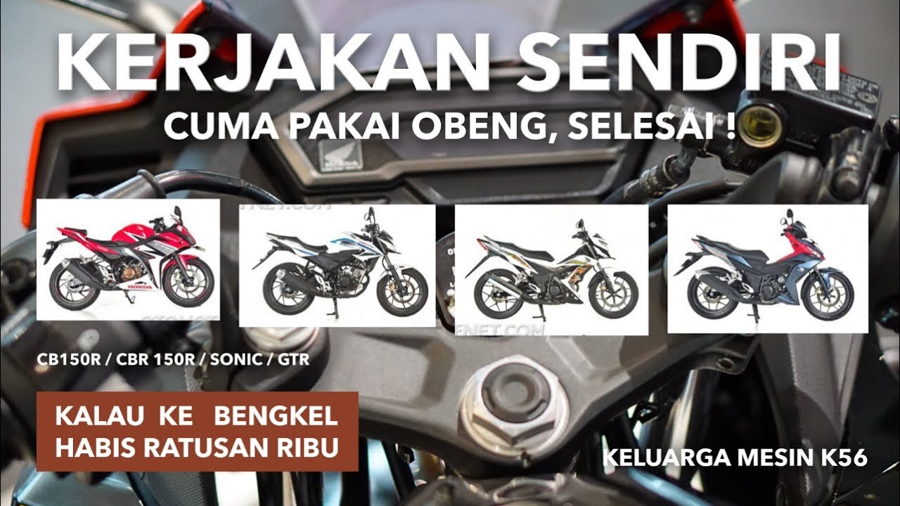 RPM Naik Saat Masuk Gigi untuk Honda CBR150R, CB150, Sonic, GTR