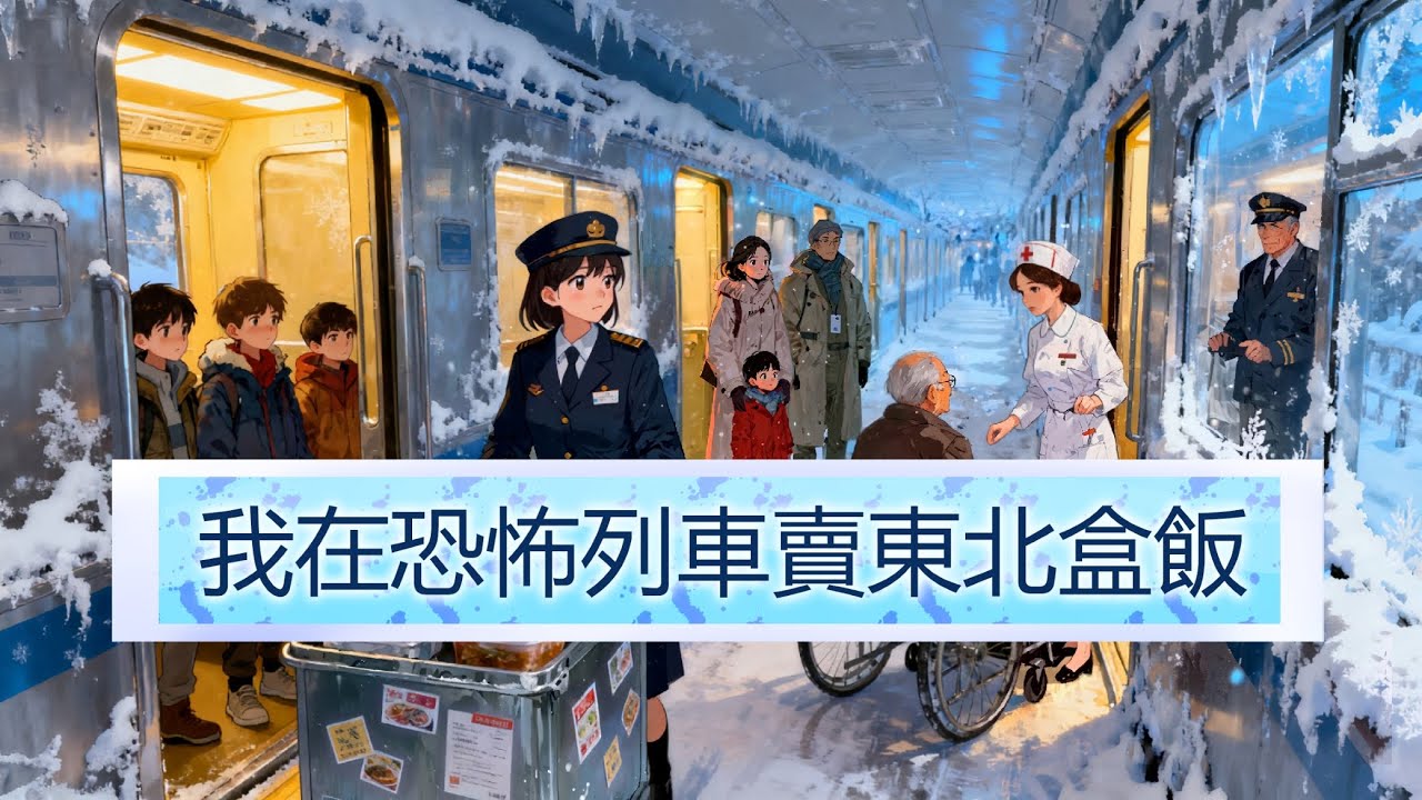 #恐怖游戏做美食系列4 | 黎綰 秦梟 | 被恐怖游戲選中后,我在列車上賣東北盒飯。詭異想殘忍獵殺我,我反手掏出一盒紅燒排骨豆角燜面塞進他嘴里。直播間的觀眾們震驚地看著我開局一口爛鍋,收服全列車詭異