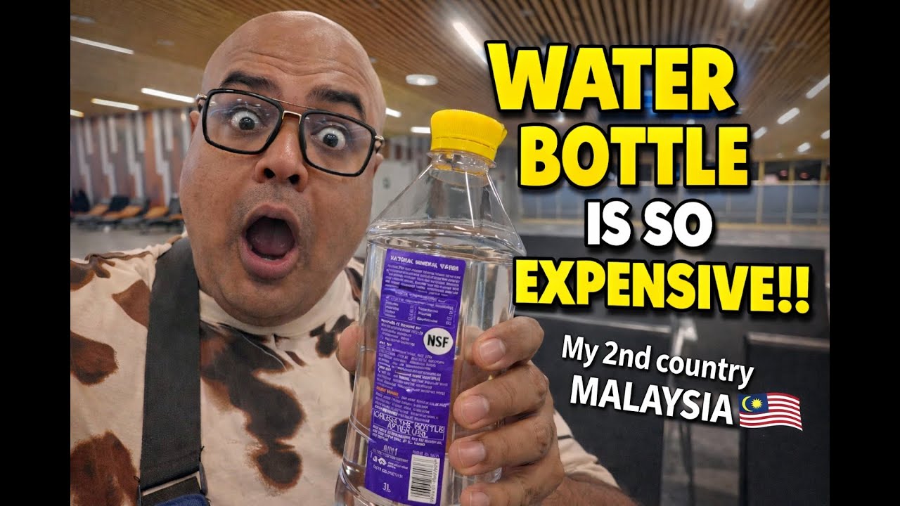 Water bottle ivlo price ah ??!! visiting my 2nd country 🇲🇾 Malaysia