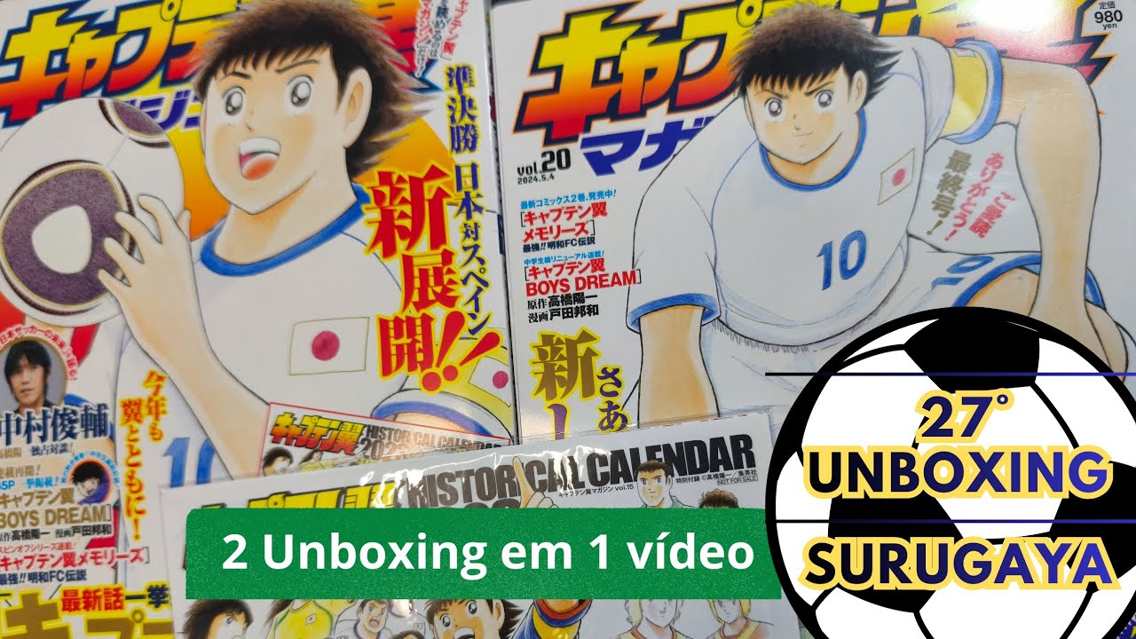 27° Unboxing da Surugaya ( 2 em 1 ) 