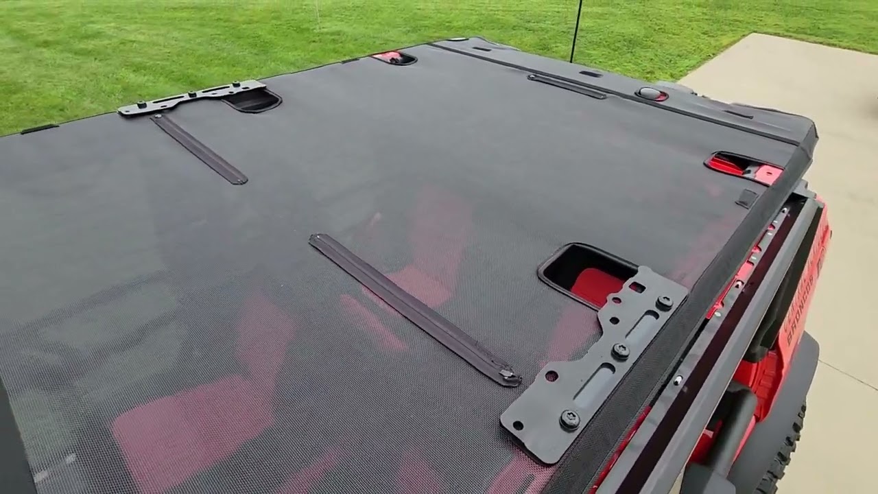 Bronco mesh bimini top by @Jeeptopsusa