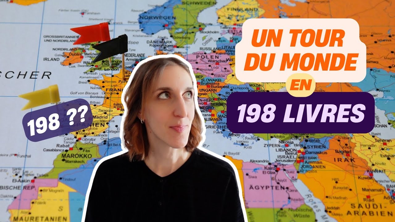 Un tour du monde en 198 livres | Défi lecture