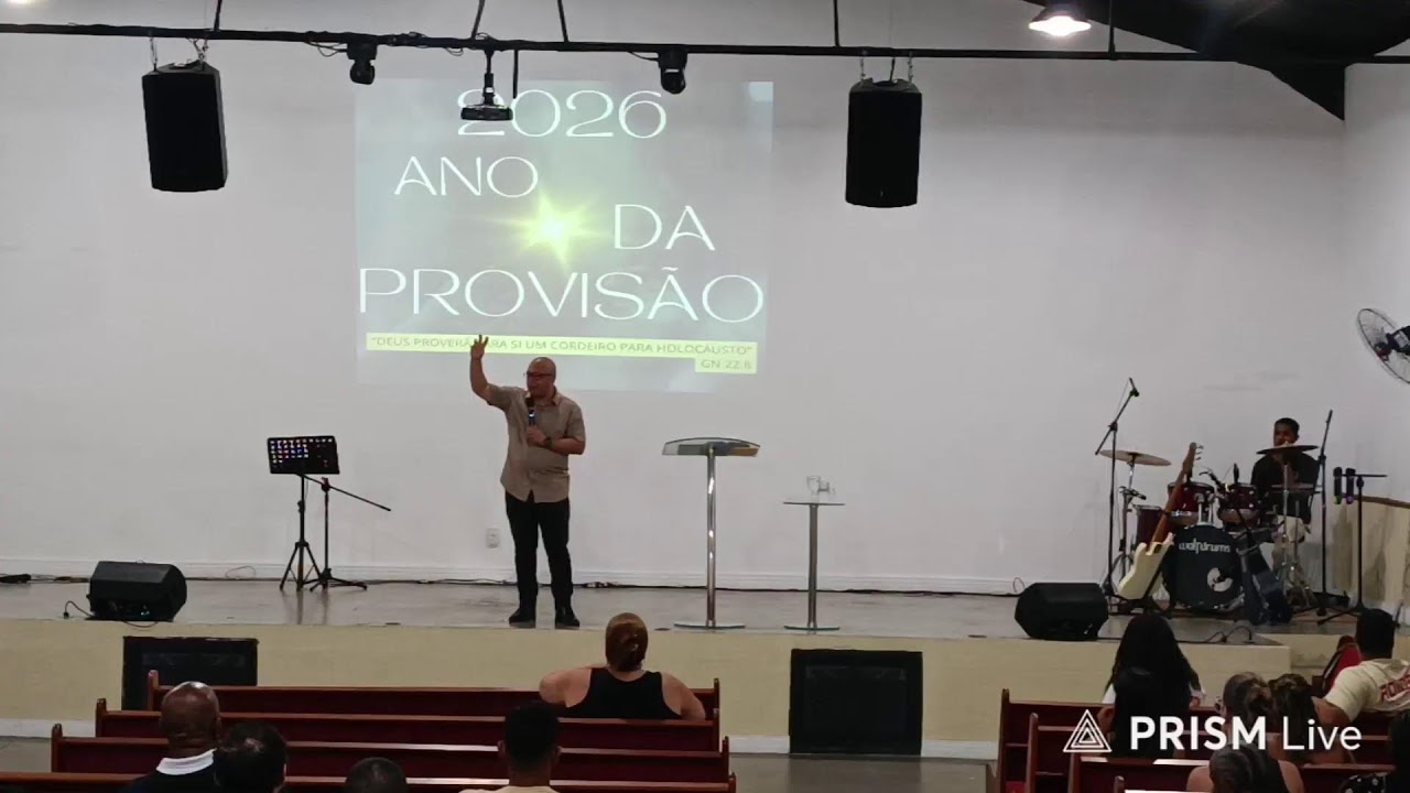Transmissão ao vivo de Igreja Pentecostal Manancial Fonte de Vida