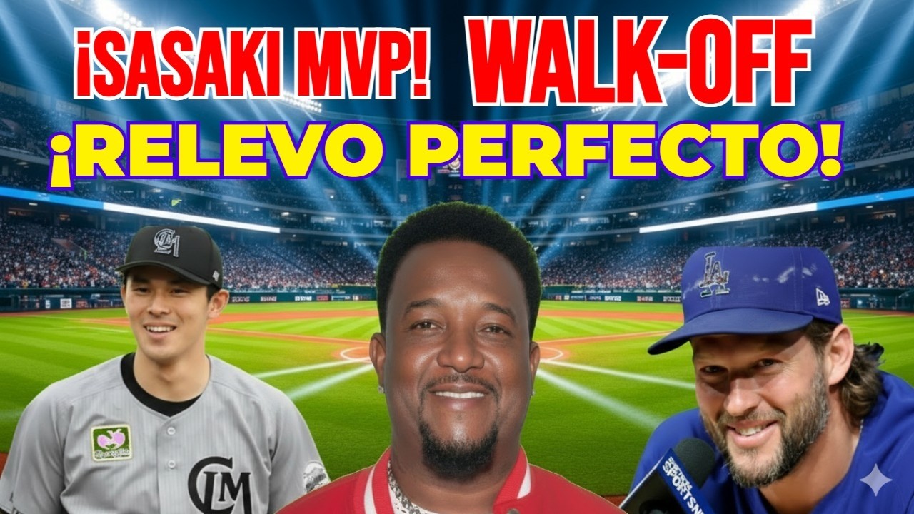 ¡Roki Sasaki es MVP! El relevo perfecto que le dio el walk-off a Dodgers.