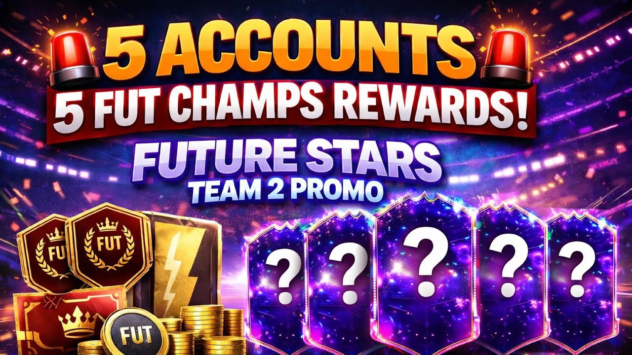 5 ACCOUNTS X 5 FUT CHAMPS REWARDS!!! FC 26 #fc26 