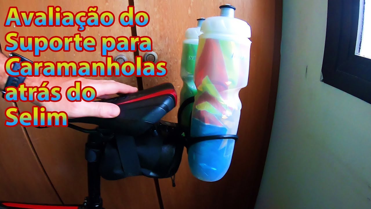 Avaliação do suporte para caramanholas atrás do selim