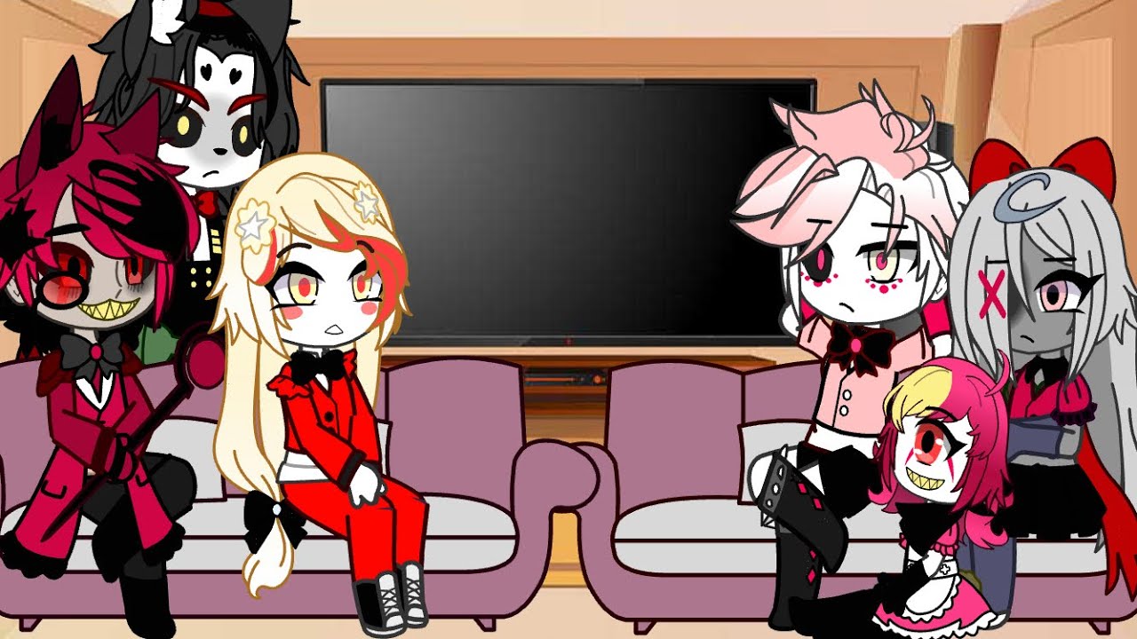Hazbin Hotel react to the show must go on