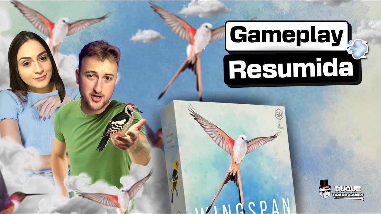WINGSPAN - Gameplay Resumida em 10 minutos!