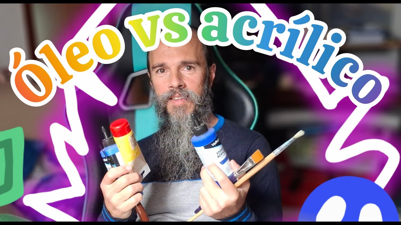 ¿Que es mejor la pintura al óleo o acrílico?