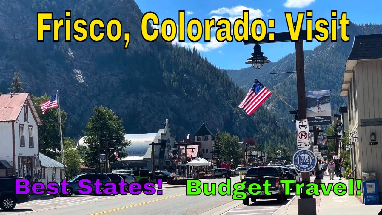 Frisco, Colorado: Review. Awesome Mountain Towns of Colorado #roadtrip #vail #breckenridgecolorado