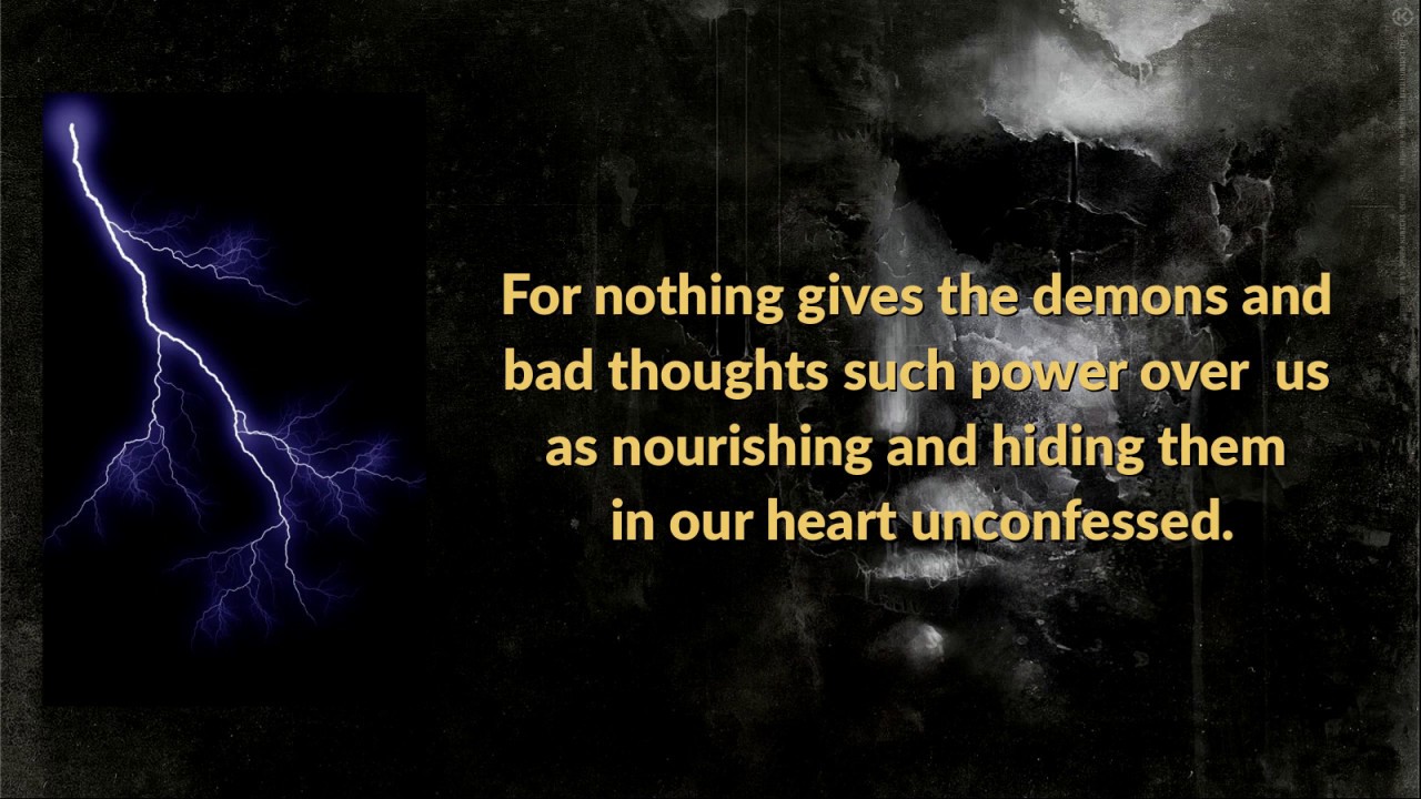 Concerning unmentionable blasphemous thoughts (St. John Climacus)