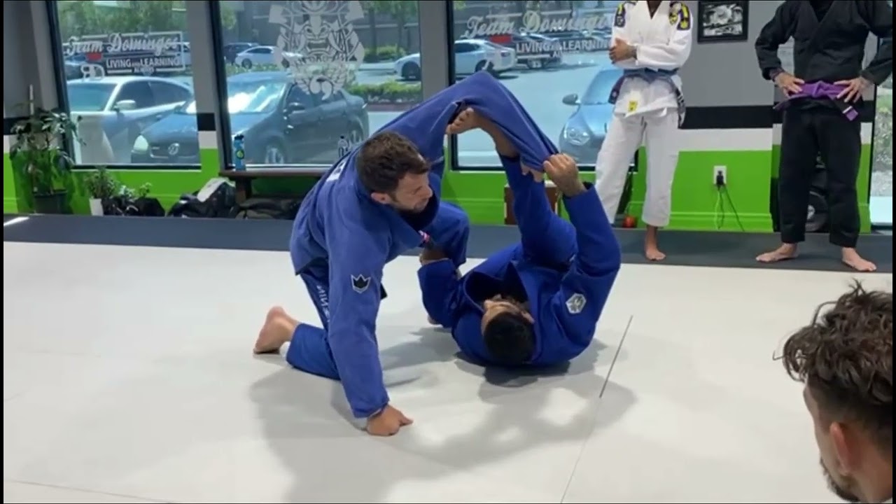 Leandro Lo seminar Sweep from open Guard ￼