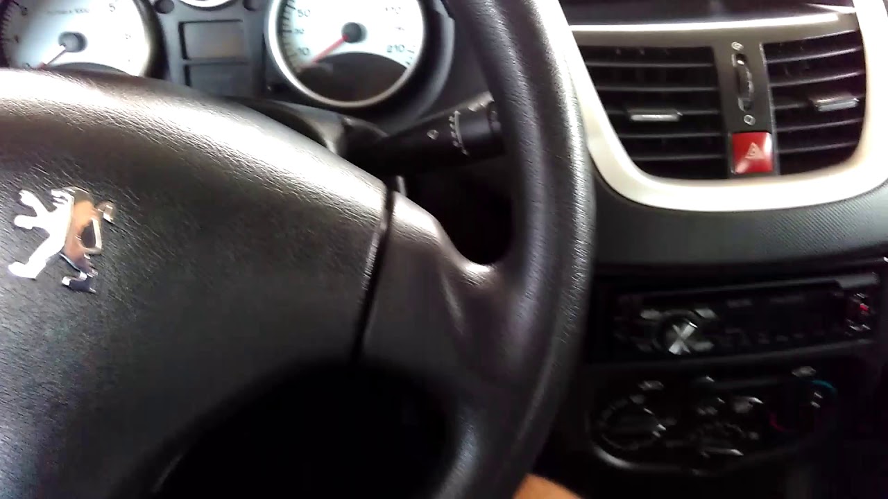 Configurar elevação vidro Peugeot 207 Passion