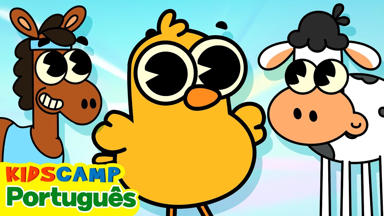 Sons de animais bebês🐄🐮 Campo das Crianças | Nursery Rhymes For Kids