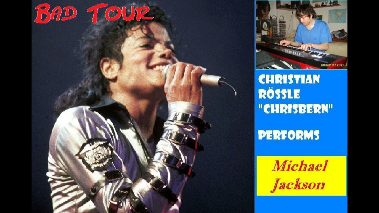 Billie Jean (Bad Tour) - M. Jackson - Instrumental with lyrics  [subtitles]