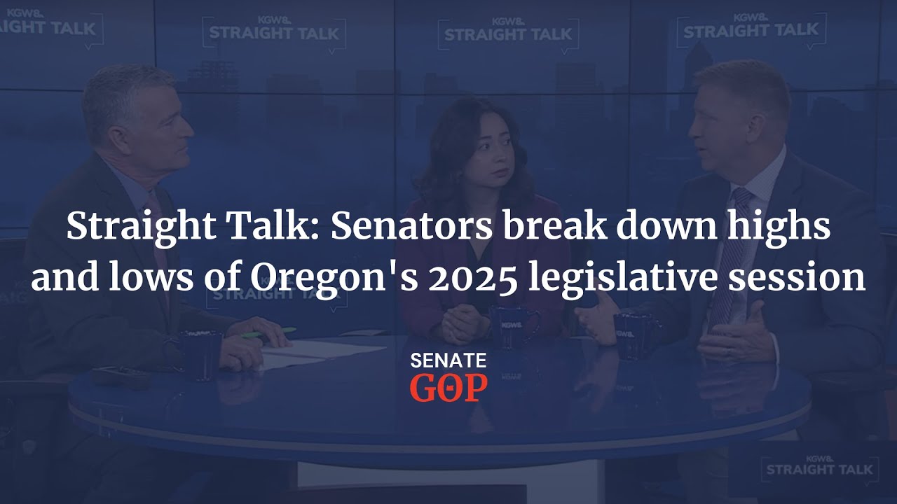 Senators break down highs and lows of Oregon's 2025 legislative session