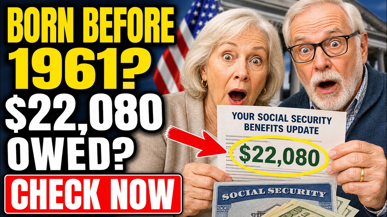 📌 BORN BEFORE 1961? Social Security May Owe You Up to $22,080 &mdash; Check Before It&rsquo;s Too Late