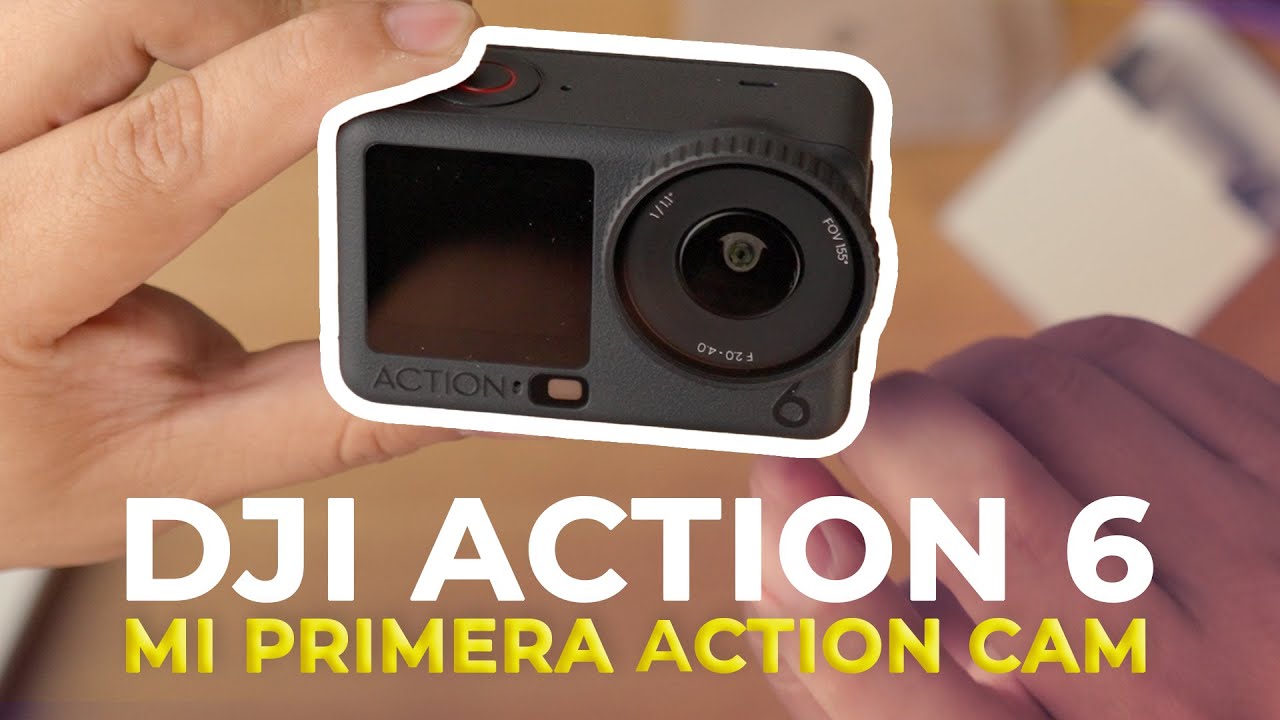 Unboxing DJI Osmo Action 6 | Mi primera cámara de acción 😎