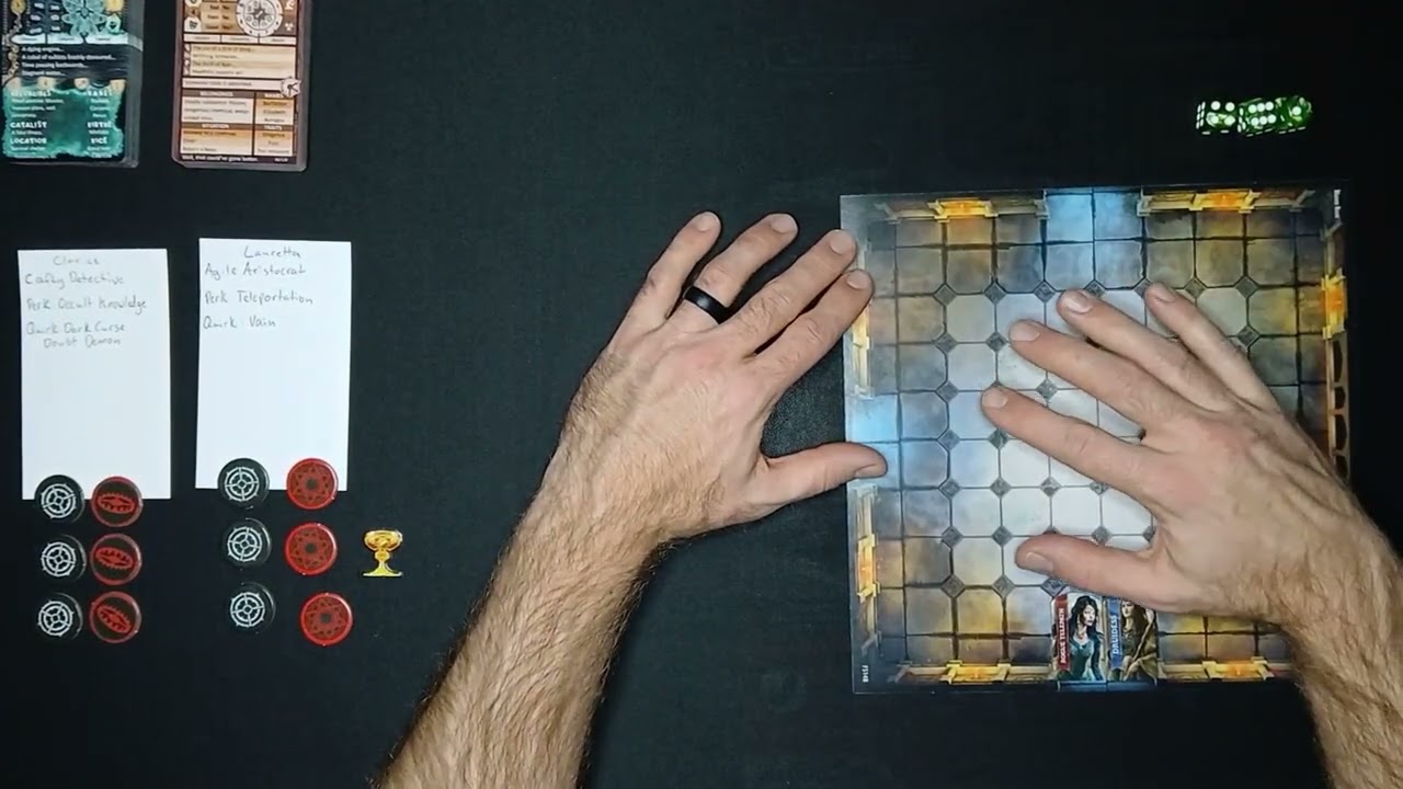 Hunters of Victorian London Solo Actual Play One-Off; Tricube Tales One-Page Micro RPG Solo!