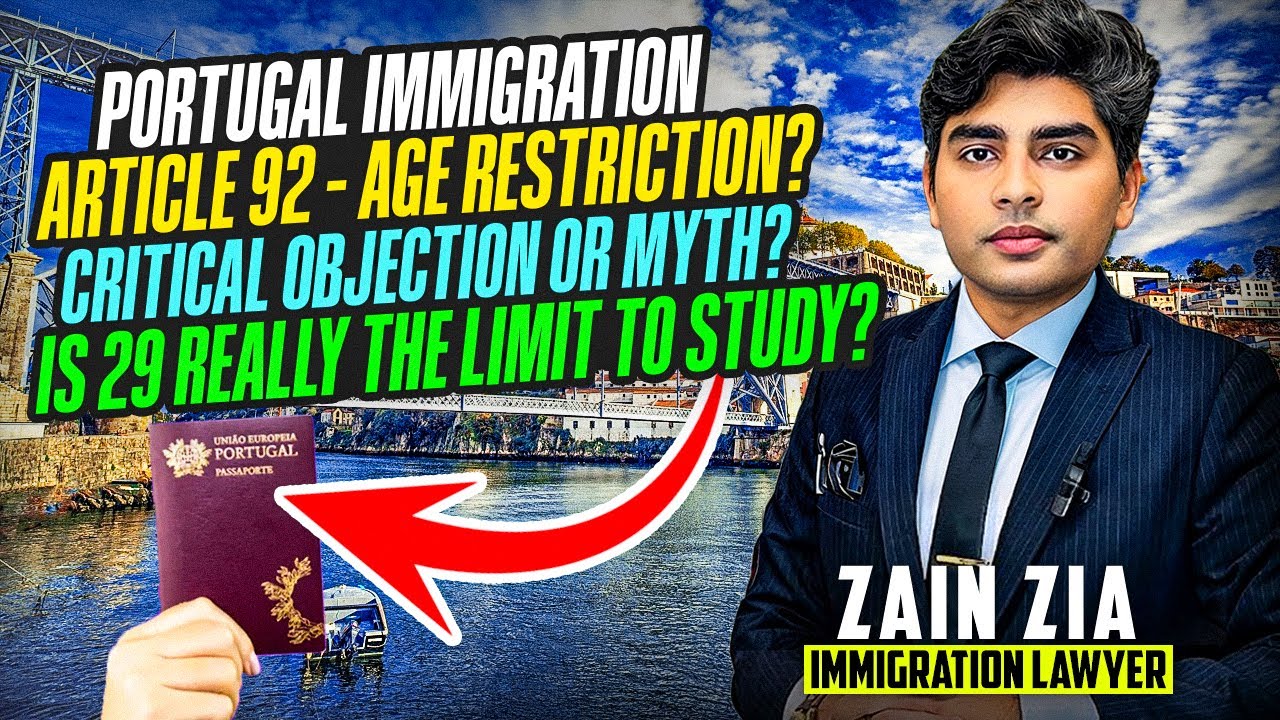 PORTUGAL ARTICLE 92 | DEEP DIVE IN AGE RESTRICTION OBJECTIONS (FALTA) | STAY AWARE AND BE POSITIVE  