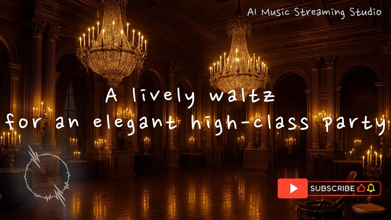 PLAYLISTㅣA lively waltz for an elegant high-class party by AI Music Streaming Studio