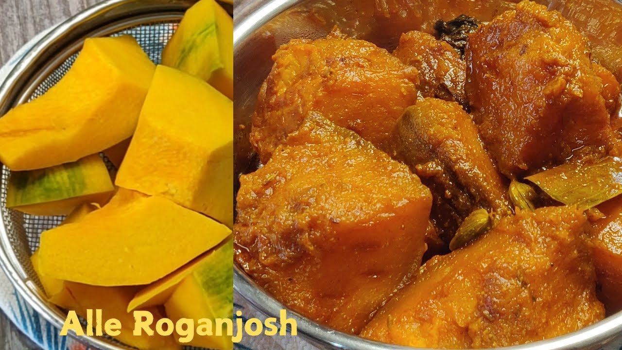 KashmiriPandit Style Alle Roganjosh | Pumpkin Roganjosh | Kashiphal Ka Roganjosh | Rainas Kitchen