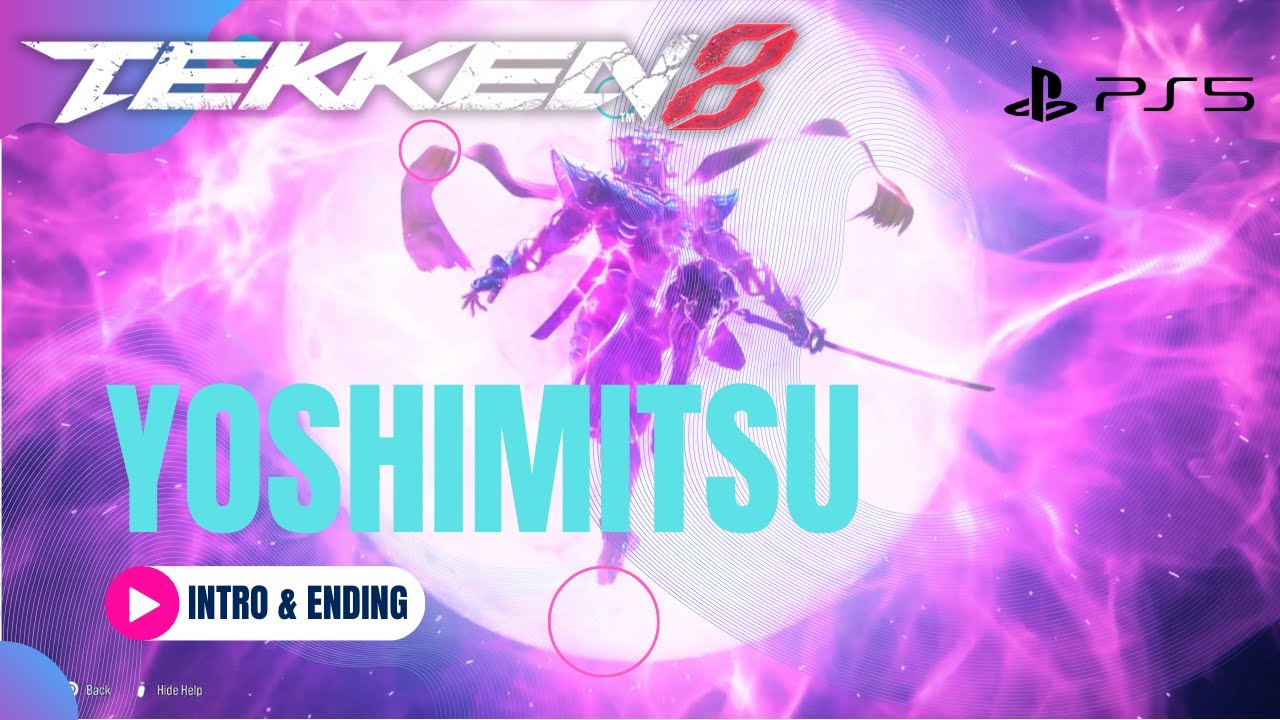 Tekken 8 - All Yoshimitsu Cinematic Intro & Ending - CUTSCENES