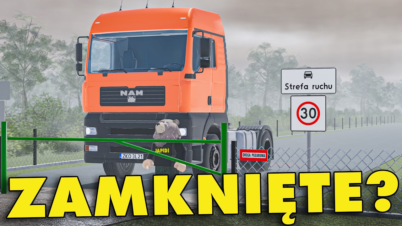 ZABLOKOWALI SKRÓT DLA CIĘŻARÓWEK w PCD Hogaty w Roblox - Polish Car Driving
