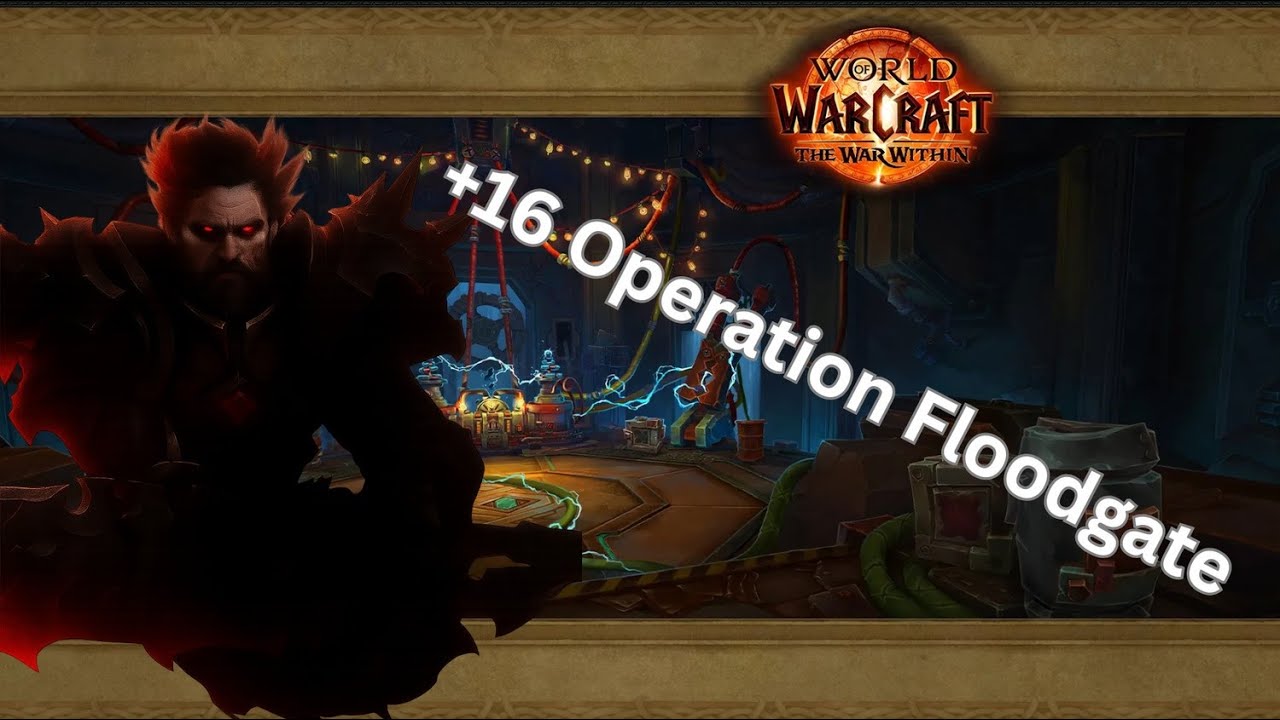 Blood Death Knight Mythic+ | +16 Operation Floodgate | Season 3 Pugging