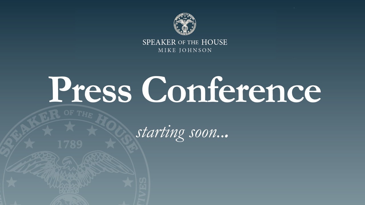 Speaker Johnson, House Appropriators Hold Press Conference