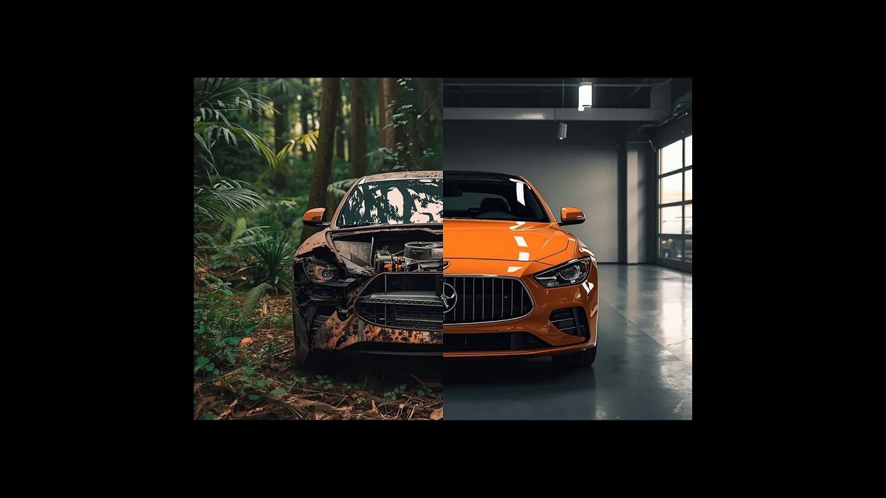 ASMR Car Restoration | From Jungle Rust to New (AI Concept)