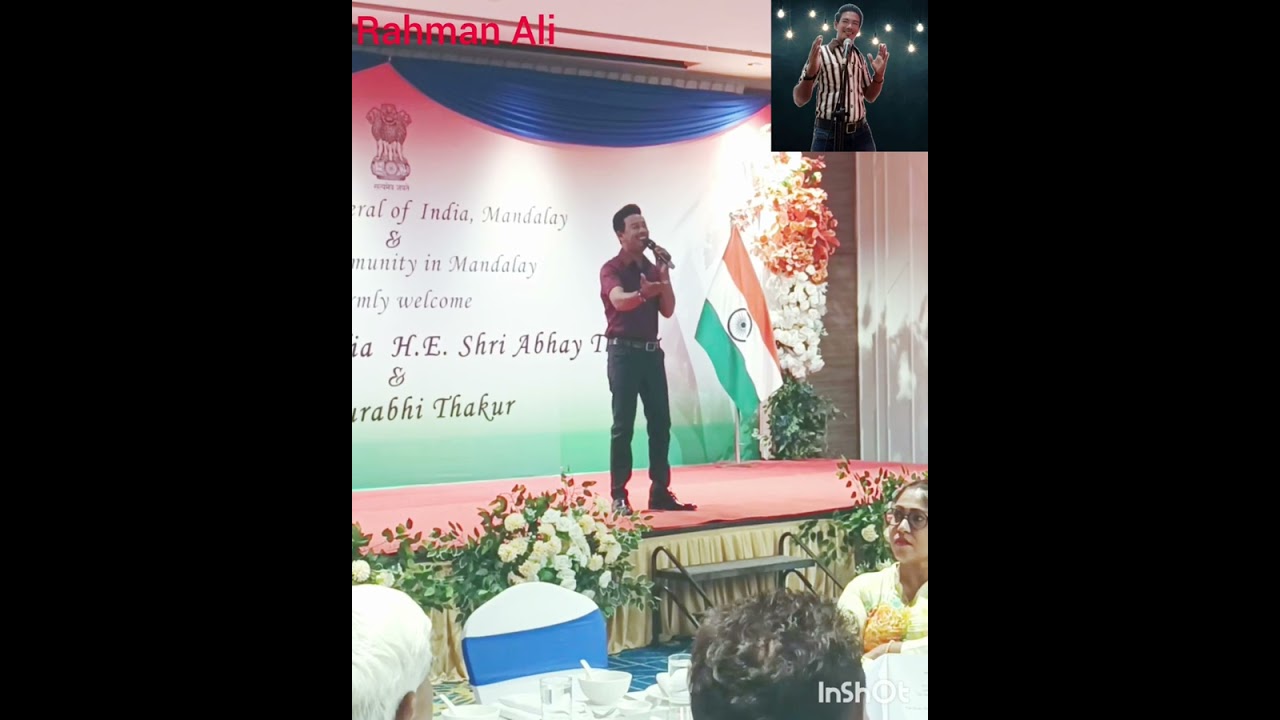 Neele Gagan Ke Tale With Two Languages Vocalist - Rahman Ali & Nay Min Htun - Mandalay ( Myanmar )