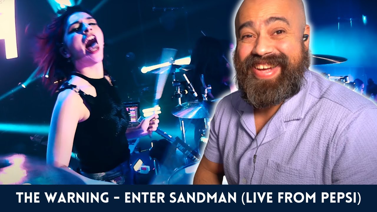 The Warning Reaction: Classical Guitarist REACTS to The Warning Enter Sandman (Live from Pepsi)