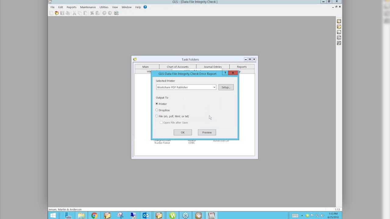 Learn how to print an Outstanding Check List and why Data File Integrity is Important in Tabs3
