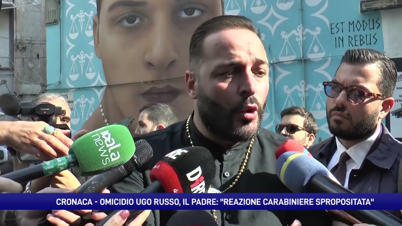 Morte Ugo Russo, il padre: “Per me giustizia è vedere il carabiniere in carcere”