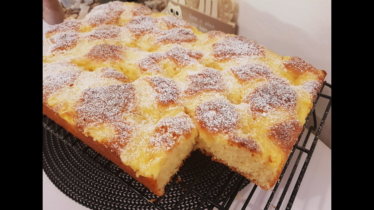 Vanille - Butterkuchen / fluffig / lecker/ Vanilla - butter cake/ ENG SUB
