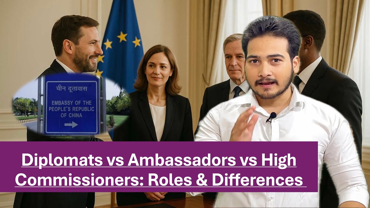 Ambassador vs High Commissioner vs Consul | Ranks, Roles & Differences