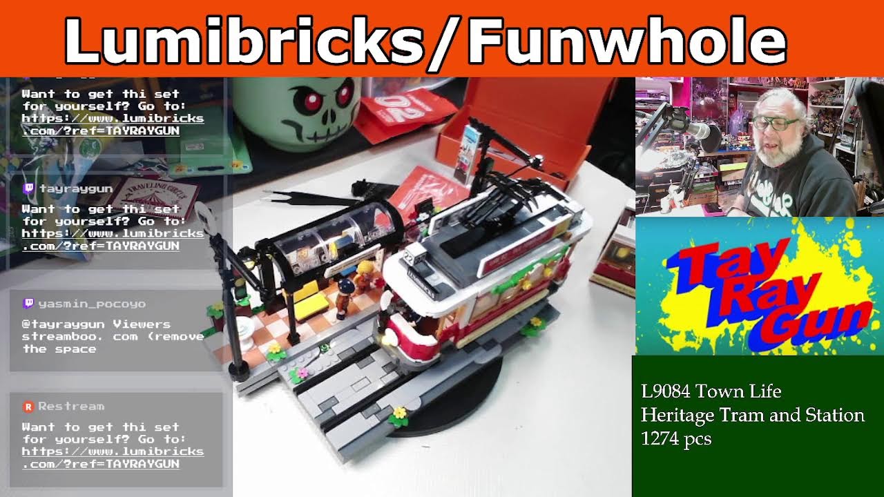 TayRayGun: Lumibricks Town Life Heritage Tram and Station