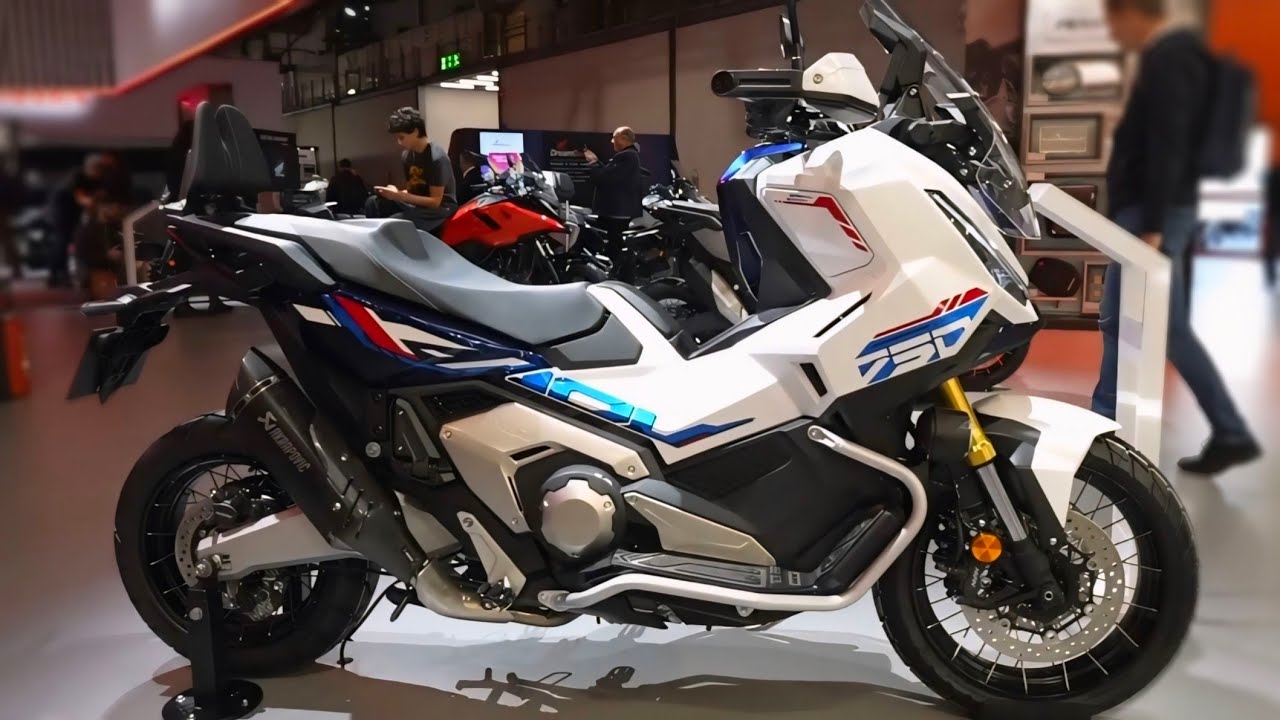 Обзор и демонстрация новой расцветки мотоцикла Honda Adventure 2026 года - специальная версия X ADV.