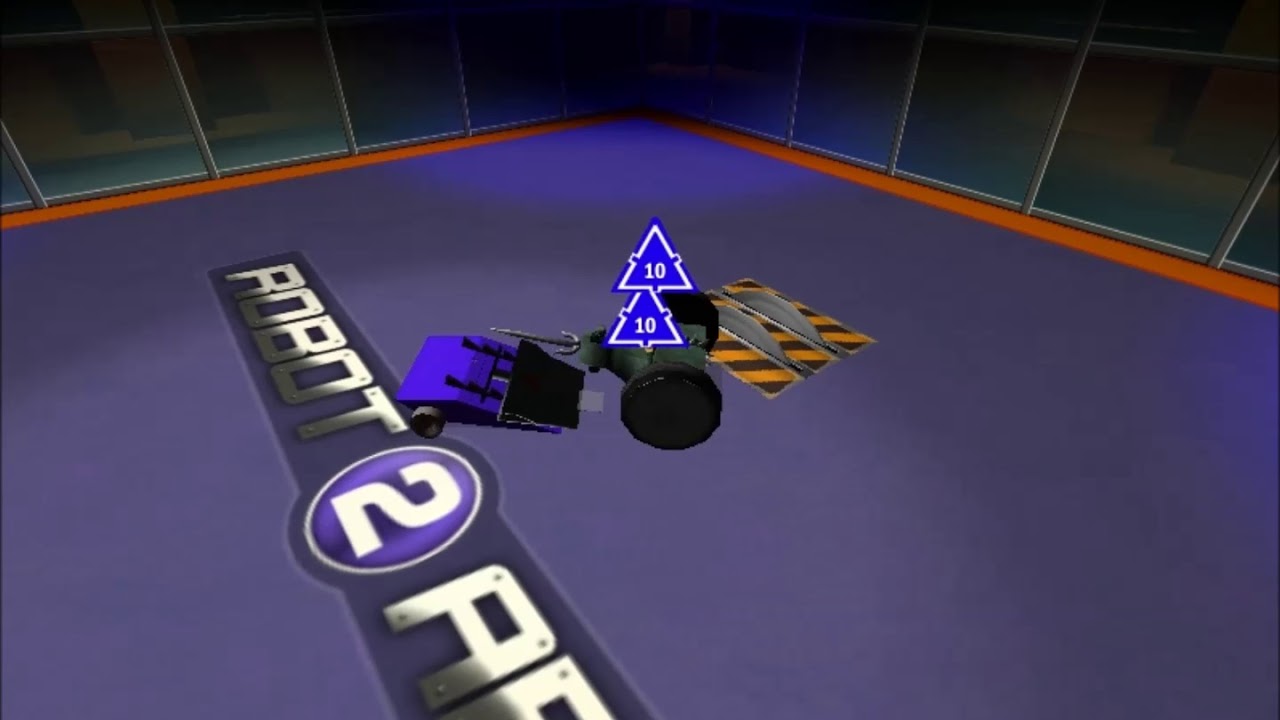 Robot ArenaDSL2 2 mini tournament part two buleish Vs the house bot's!