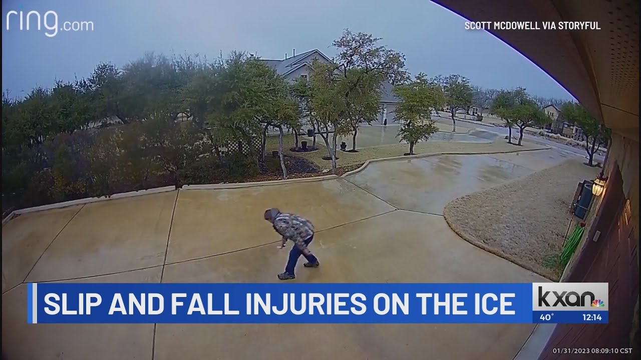 Avoiding slip and fall injuries on the ice