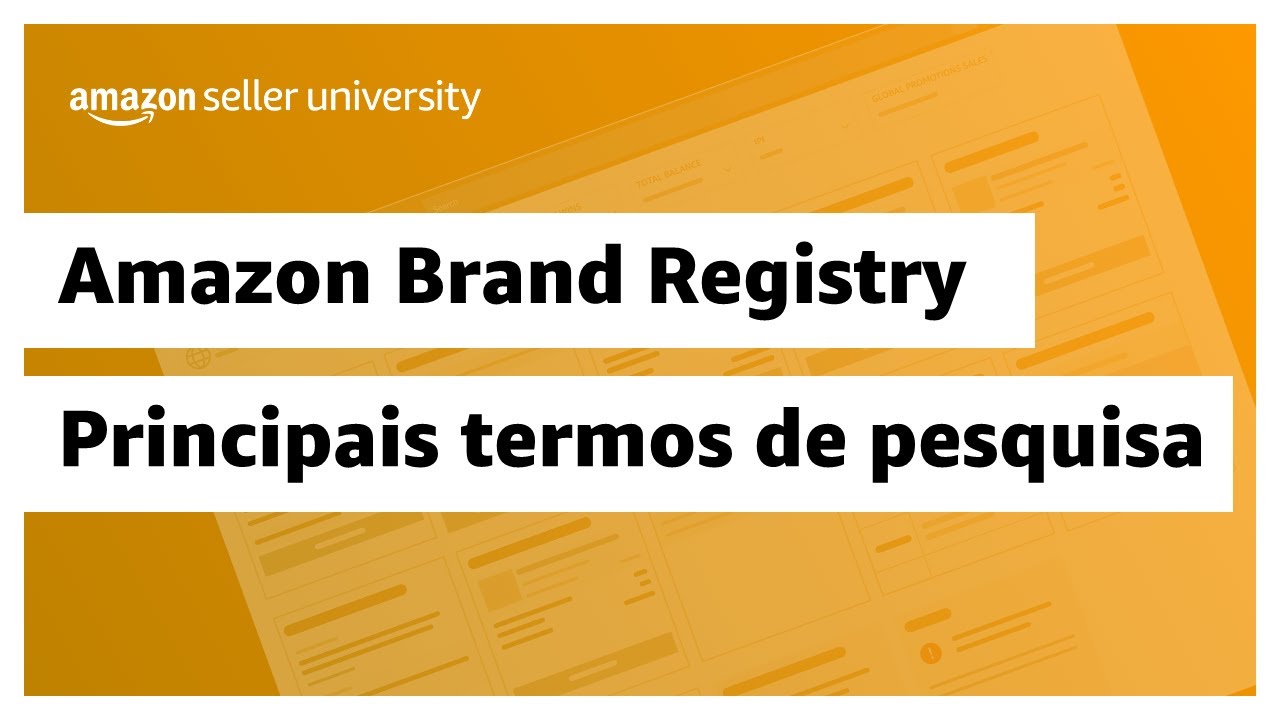 Conheça o relatório dos principais termos de pesquisa (Brand Analytics) | Amazon Seller University