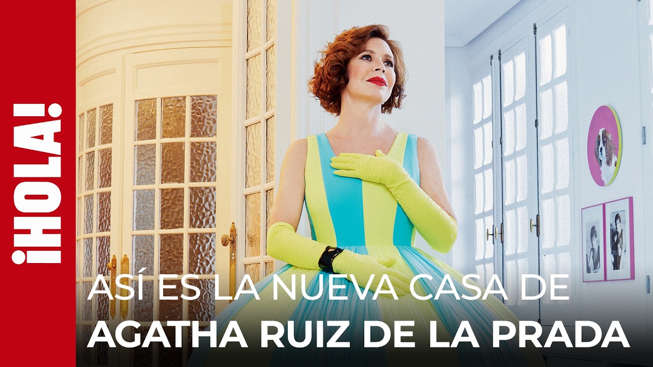Así es la nueva casa de Agatha Ruiz de la Prada  en exclusiva en ¡HOLA!: sus 5 rincones favoritos