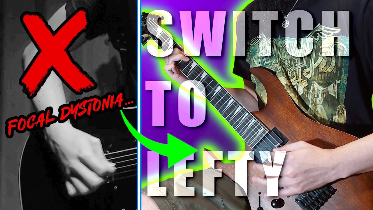 1 YEAR LEFTY GUITAR PROGRESS | Focal Dystonia