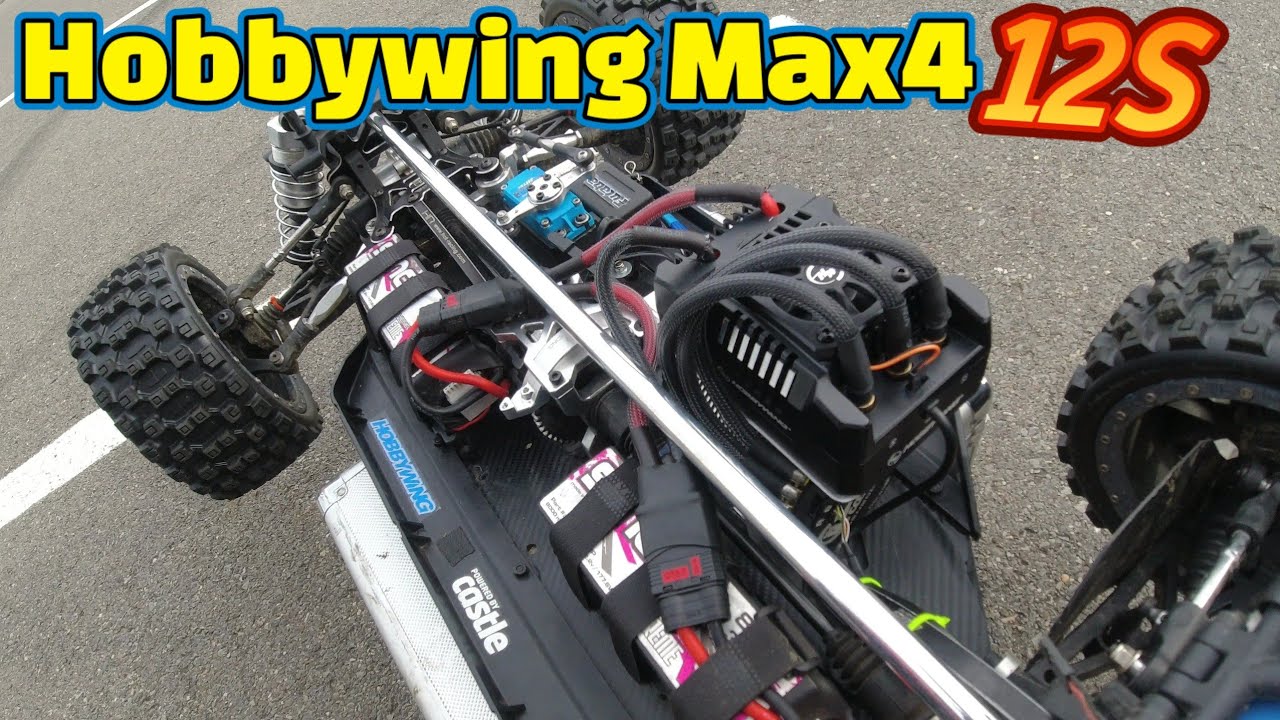 Hobbywing Max4 Castle 2028 800kv 12S -Losi dbxl-e