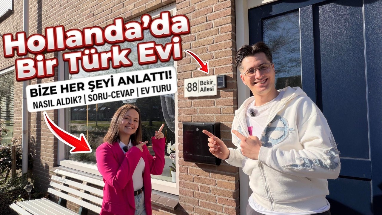 Hollanda&rsquo;da Ev Sahibi Olmak 🔑 : Hem Gezdik Hem Sorduk! | Hollanda Ev Turu 🏠