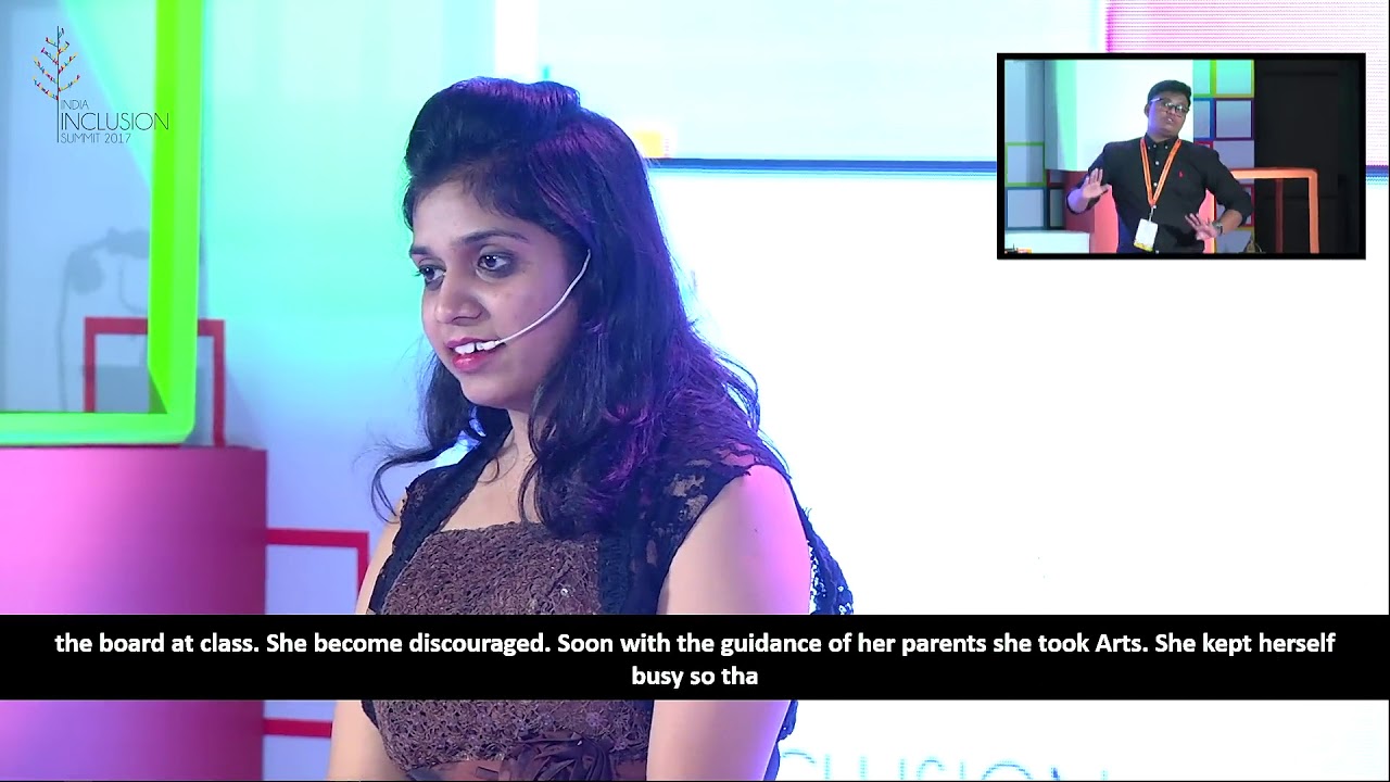 Meghna at IIS2017 - Disability isn't merely physical