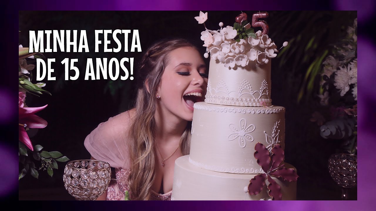 MINHA FESTA DE 15 ANOS | Parte 1 - Luiza Vinco